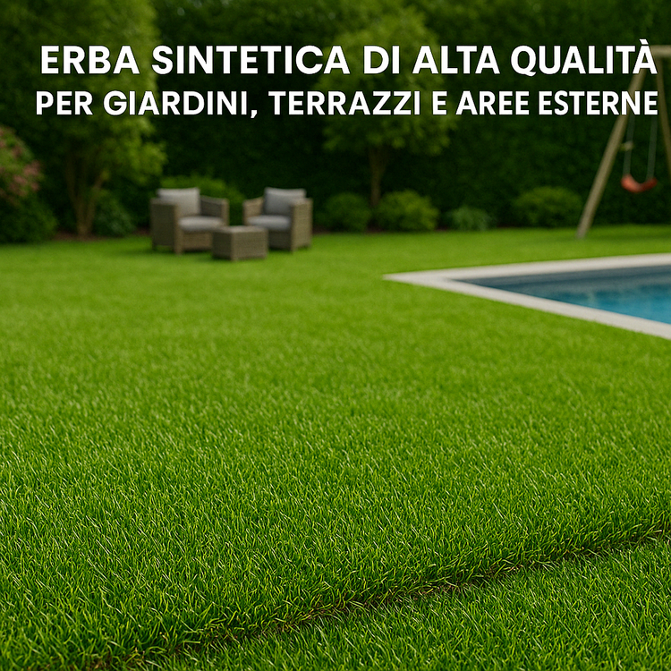 Erba e Prati Sintetici di Alta Qualità
