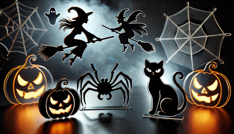 Decorazioni in plexiglass per Halloween