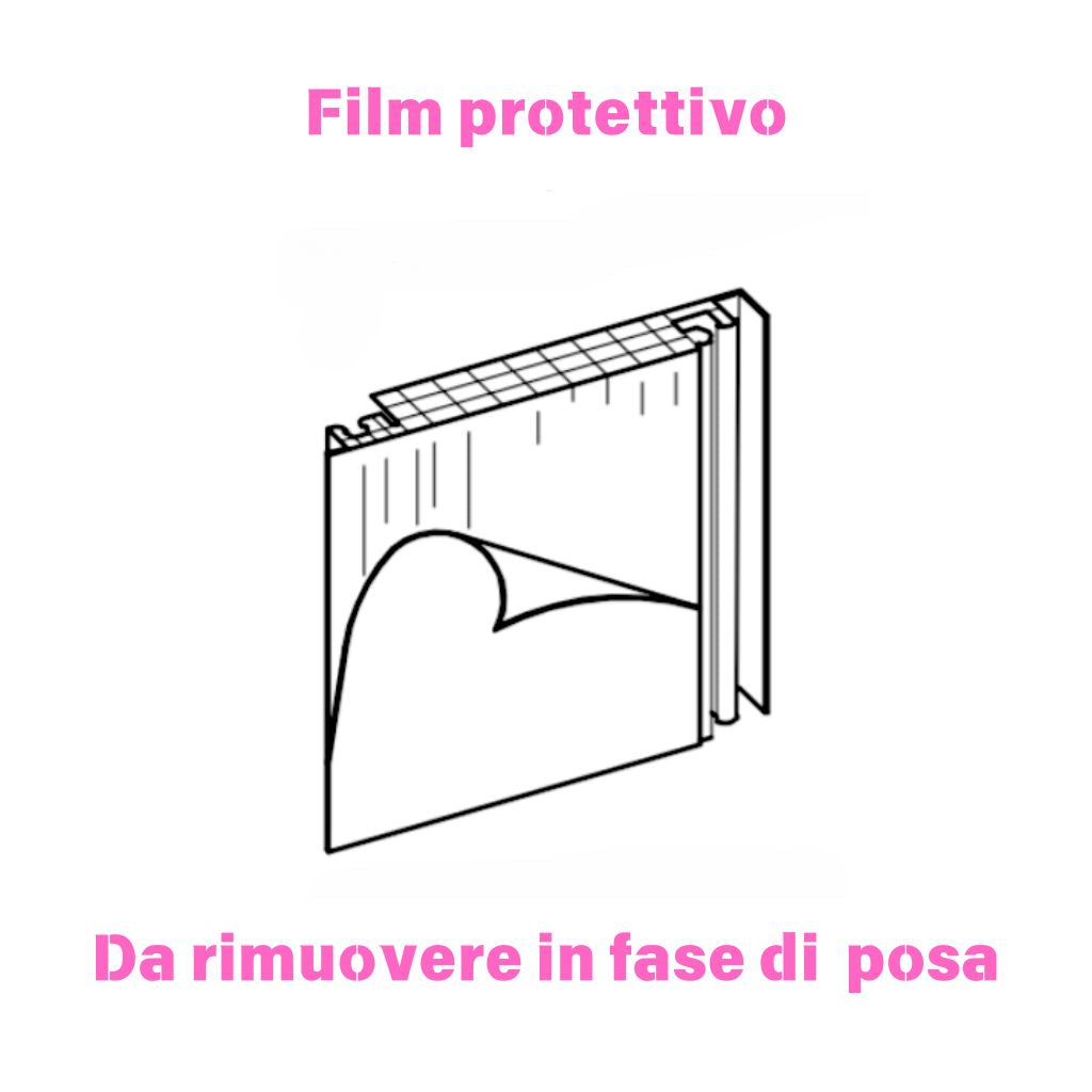 Lastre in policarbonato con film protettivo antigraffio