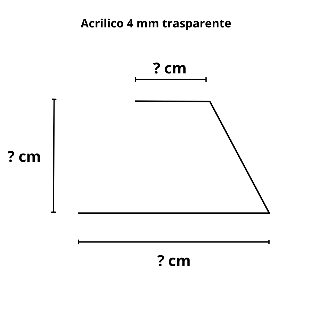 Espositore in Plexiglass banco dolci